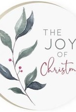 Rnd Coaster-Joy of Christmas