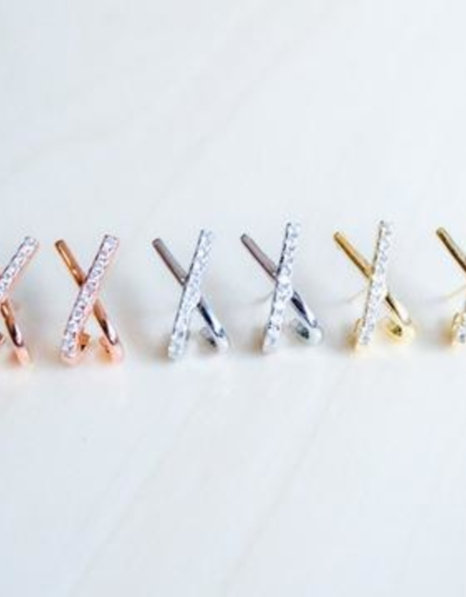 Sweet Three Designs Criss Cross Studs