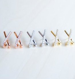 Sweet Three Designs Criss Cross Studs