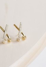 Sweet Three Designs Criss Cross Studs