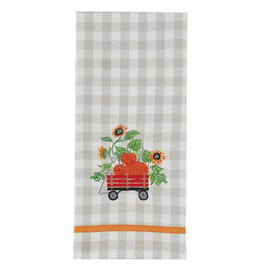 Truckloads of Fun Wagon Tea Towel