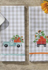 Truckloads of Fun Wagon Tea Towel