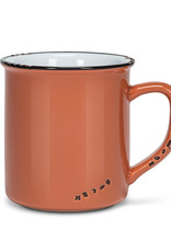 Enamel Look Mug-Terracotta