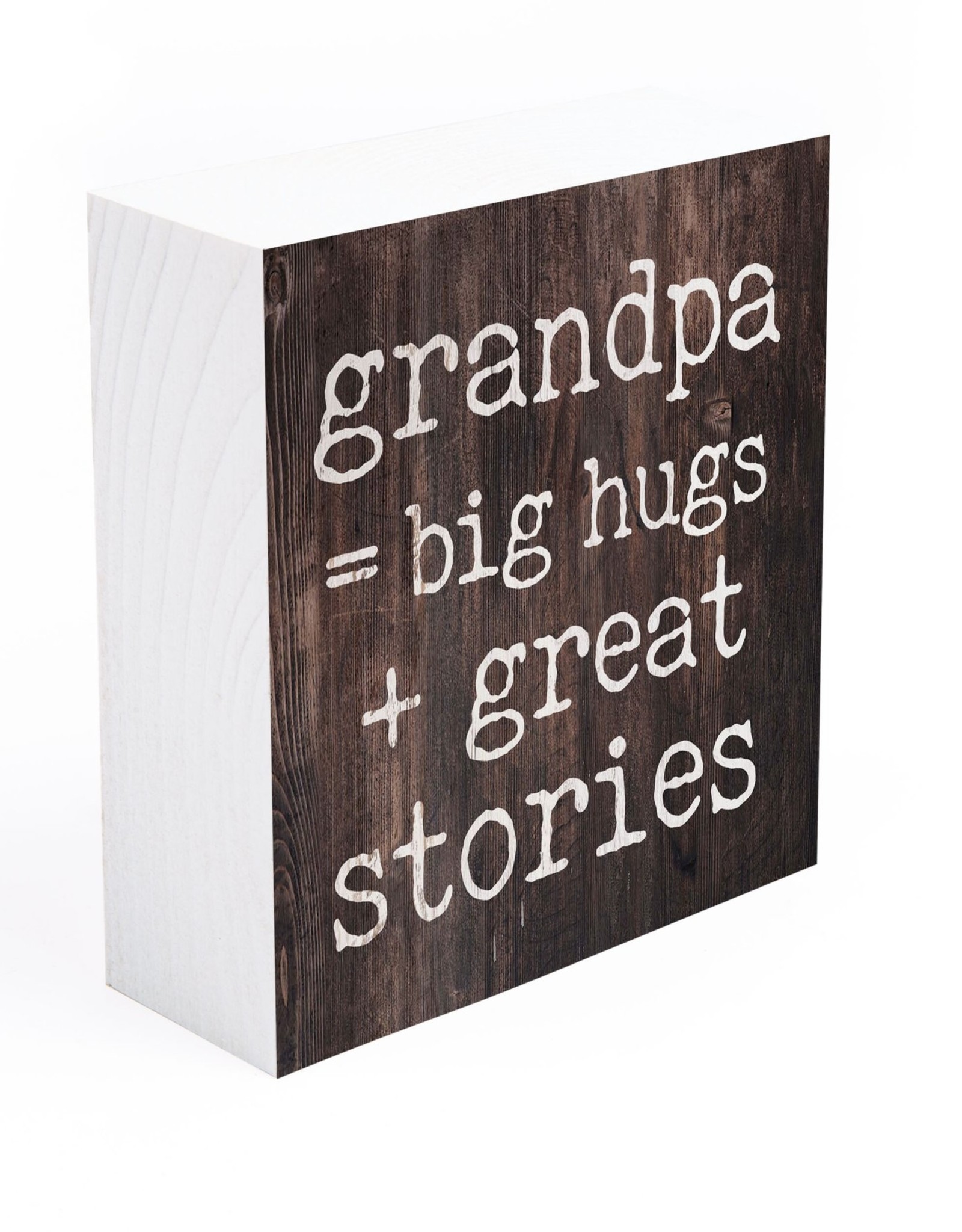 Pallet Block-Square-Grandpa, Big Hugs