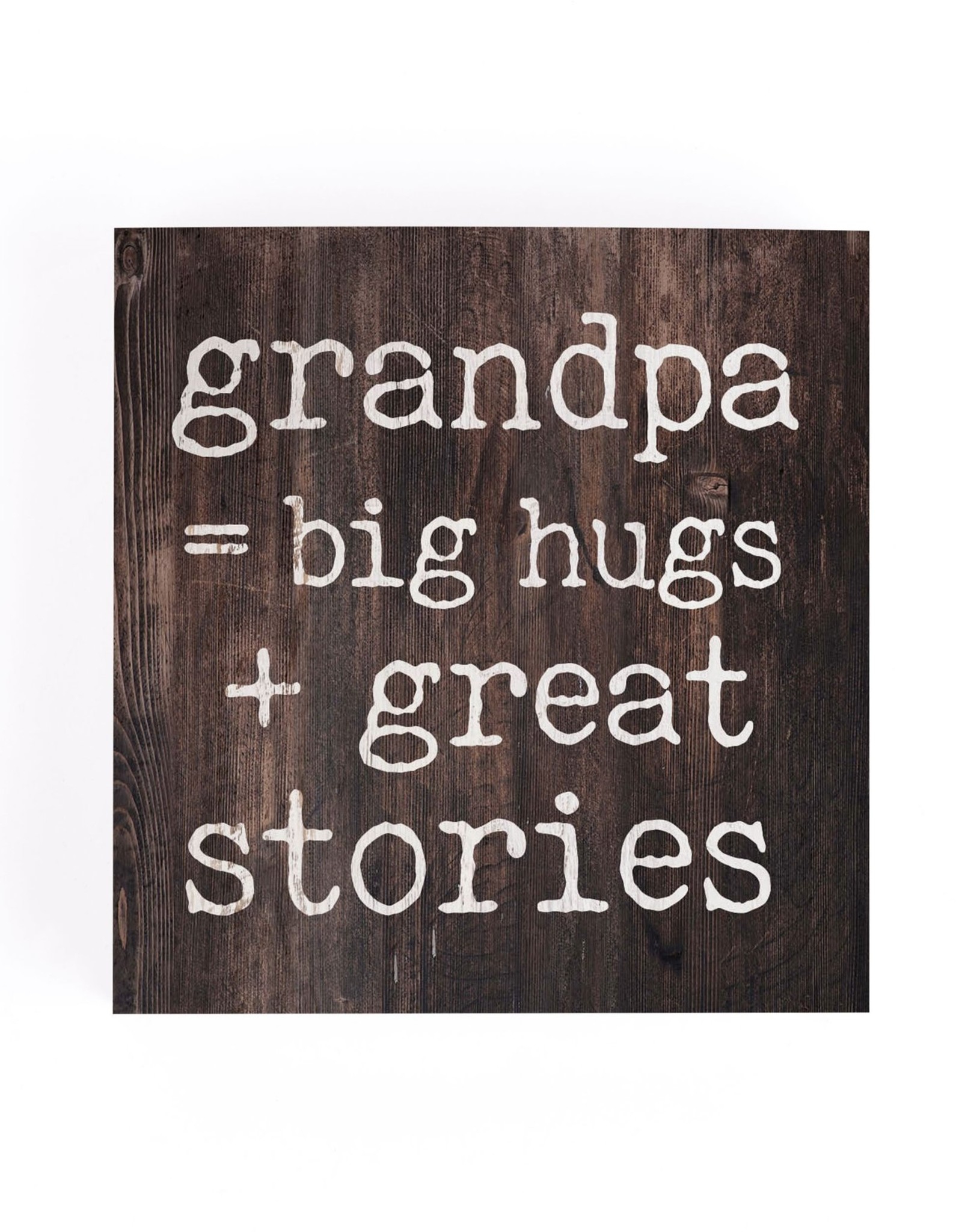 Pallet Block-Square-Grandpa, Big Hugs