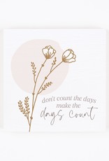 Word Block-Make The Days Count