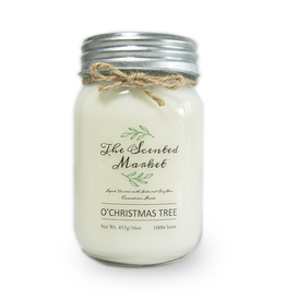 The Scented Market Soy Candle-8oz-O'Christmas Tree