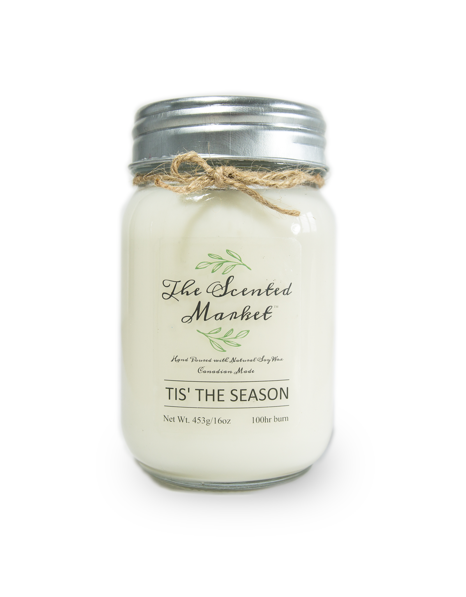 The Scented Market Soy Candle-16oz-Tis' The Season