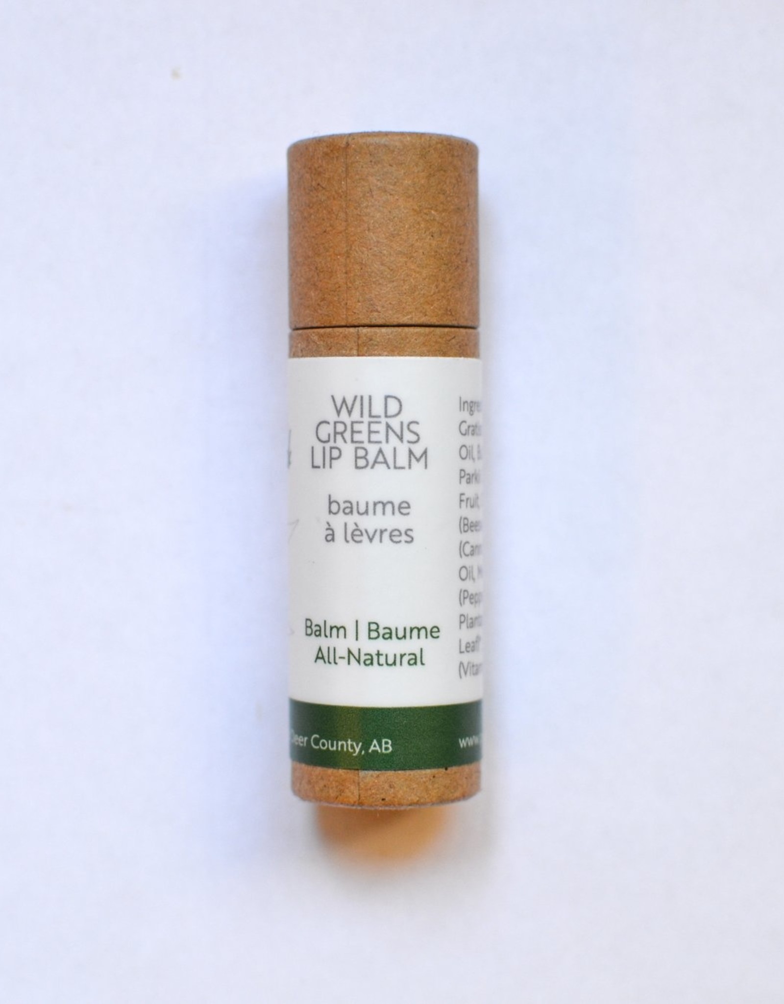 Prairie Soap Shack Wild Green Lip Balm