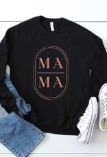 Graphic Sweatshirt-Boho Mama Oval