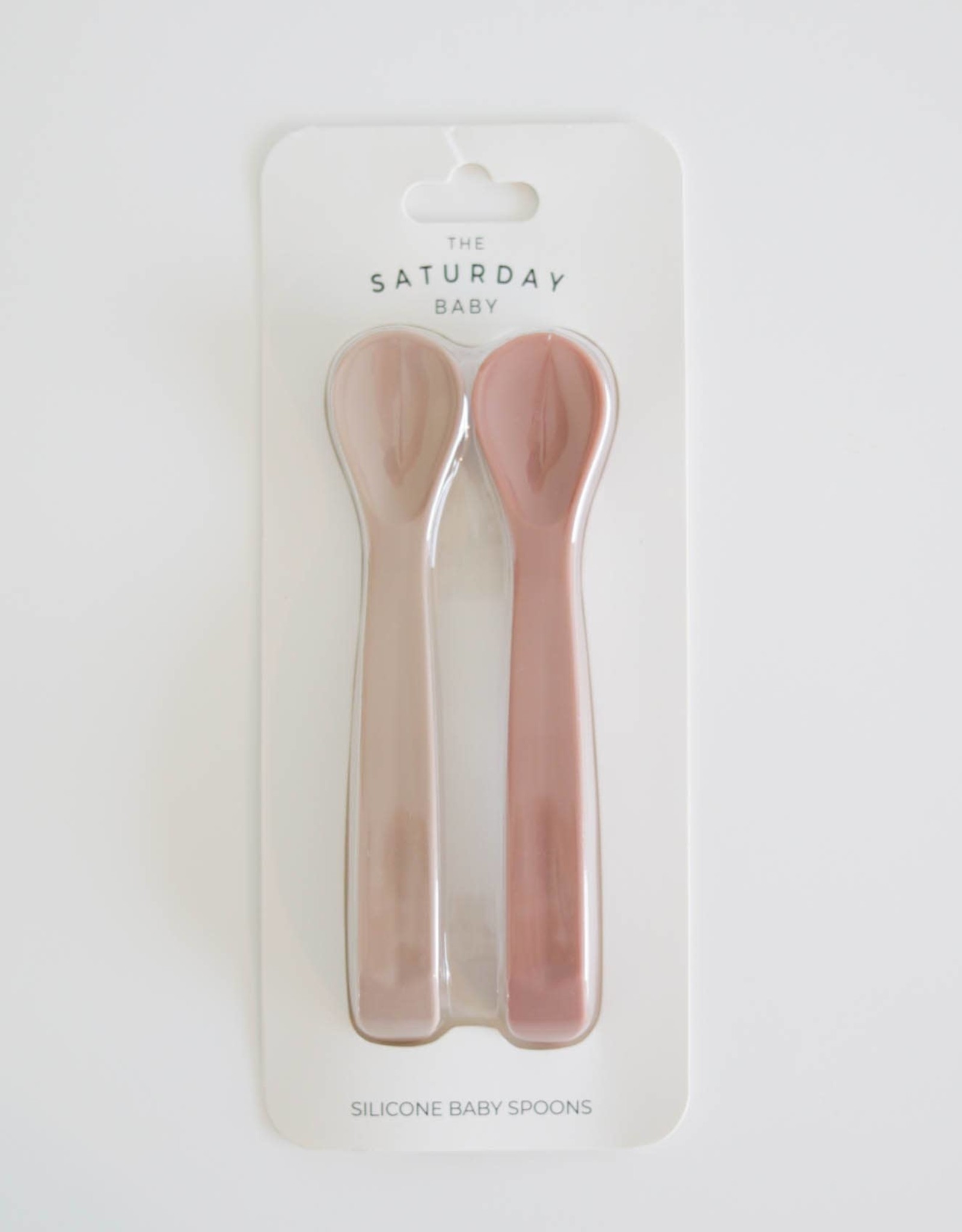 The Saturday Baby Silicone Spoon Set-Sun