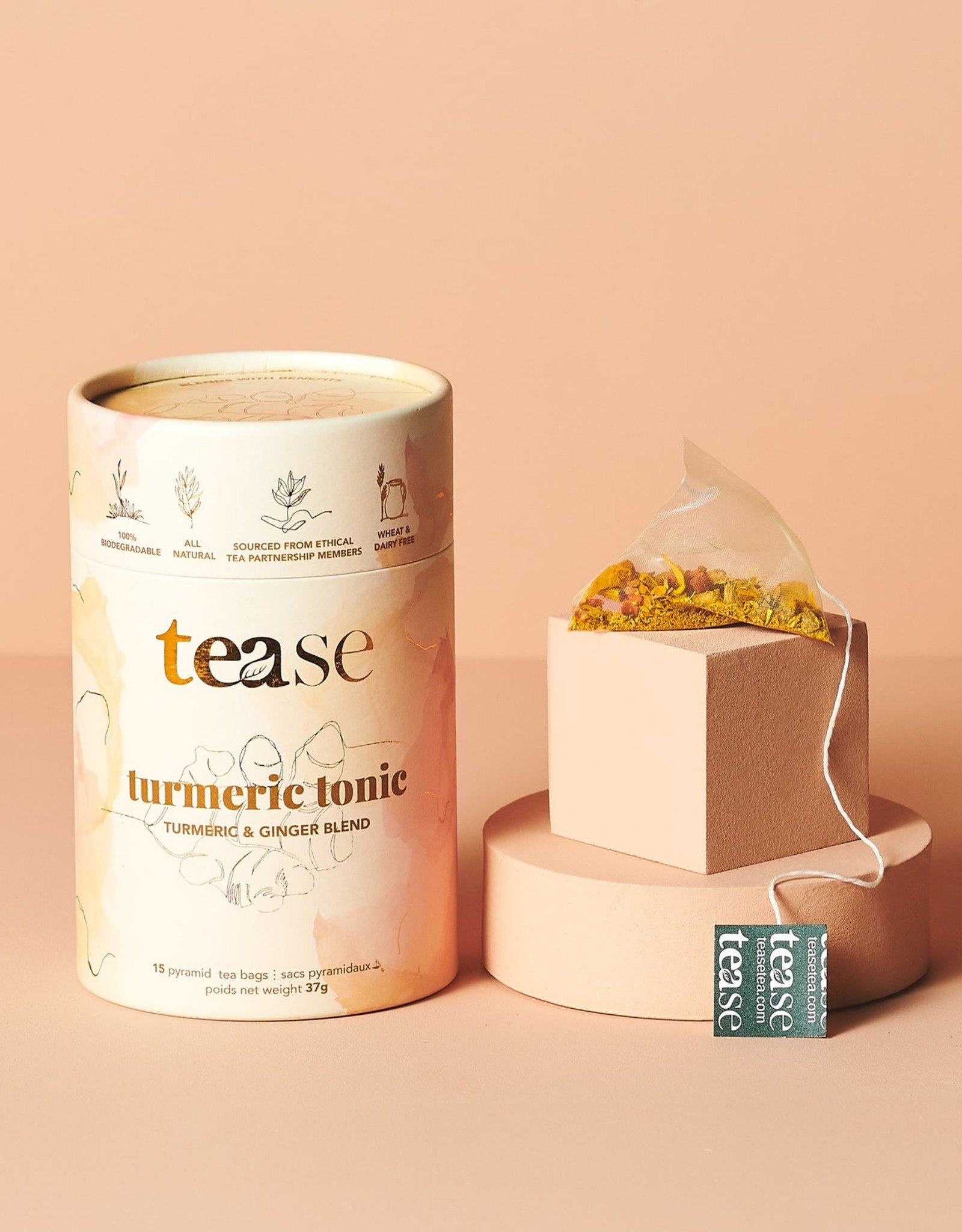 Tease Tea Tea Blend-Turmeric Tonic