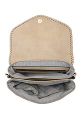 Jen & Co. Sloane Flapover Crossbody-Brown