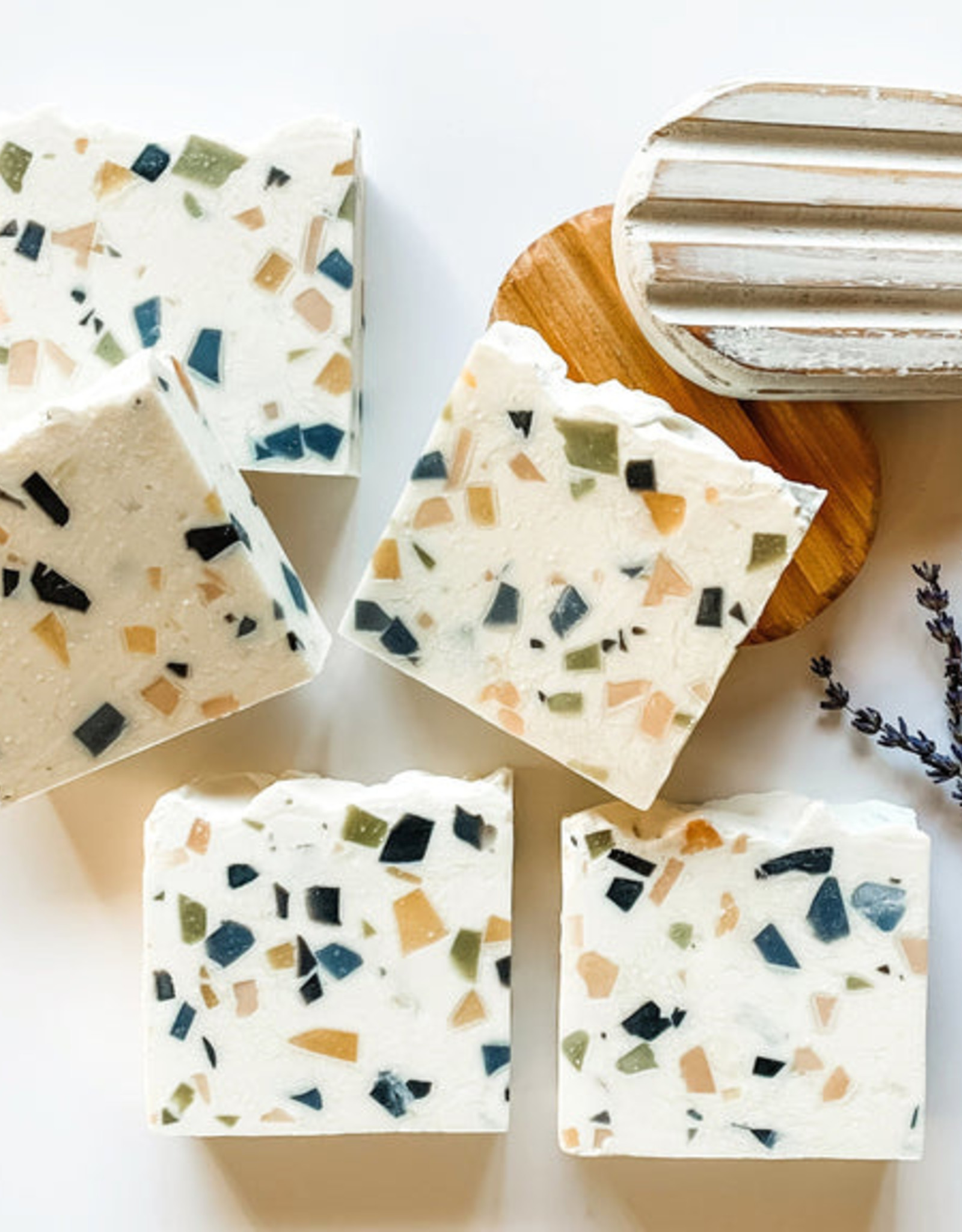 Suntree Soaps Bar Soap-Terrazzo Soap Bar