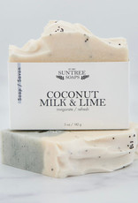 Suntree Soaps Bar Soap-Coconut Milk & Lime Suntree Soaps Bar Soap-Coconut Milk & Lime