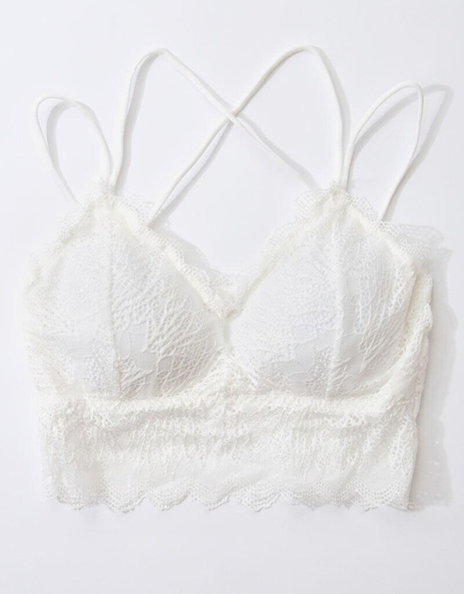 Lace Double Strap Bralette