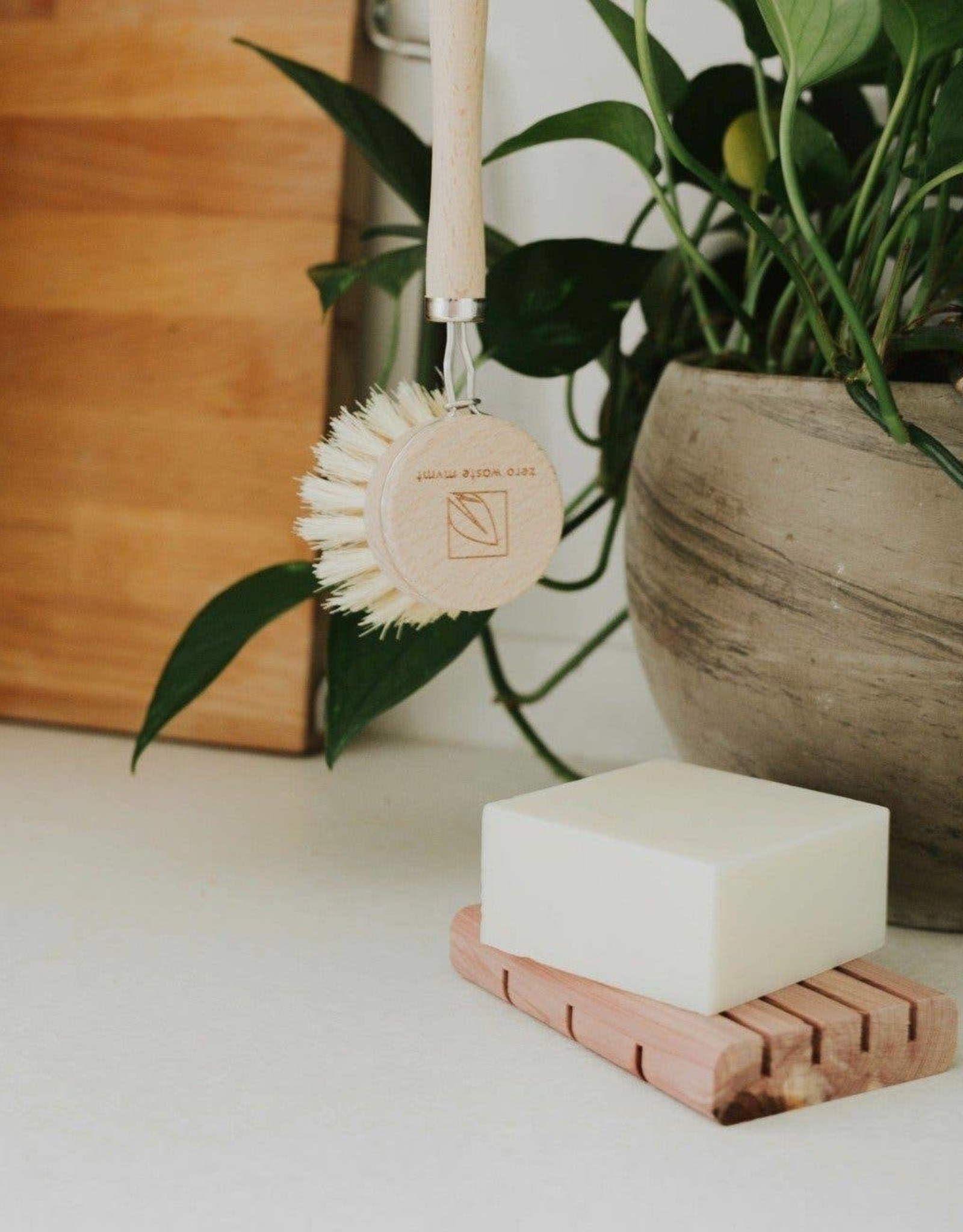 Zero Waste MVT Solid Dish Bar-Bergamot & Lime