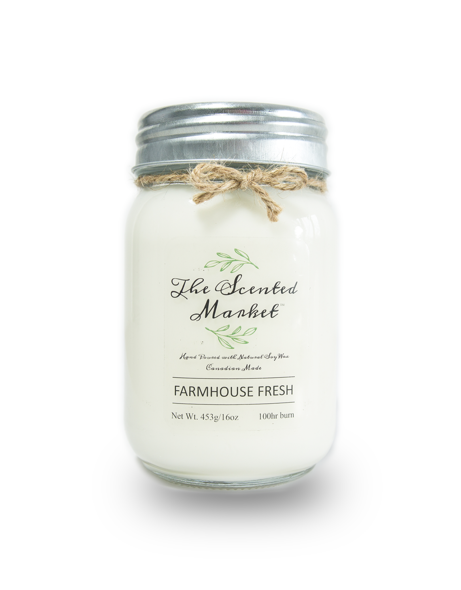 The Scented Market Soy Candle-16oz-Farmhouse Fresh