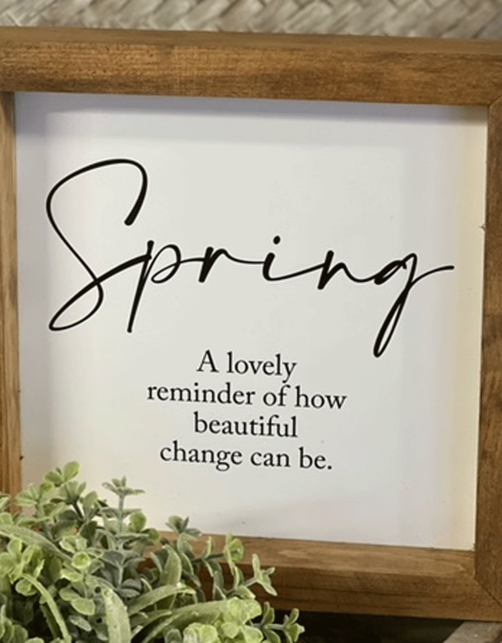 Framed Print-8x8-Spring, A Lovely Reminder
