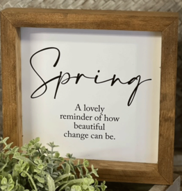 Framed Print-8x8-Spring, A Lovely Reminder