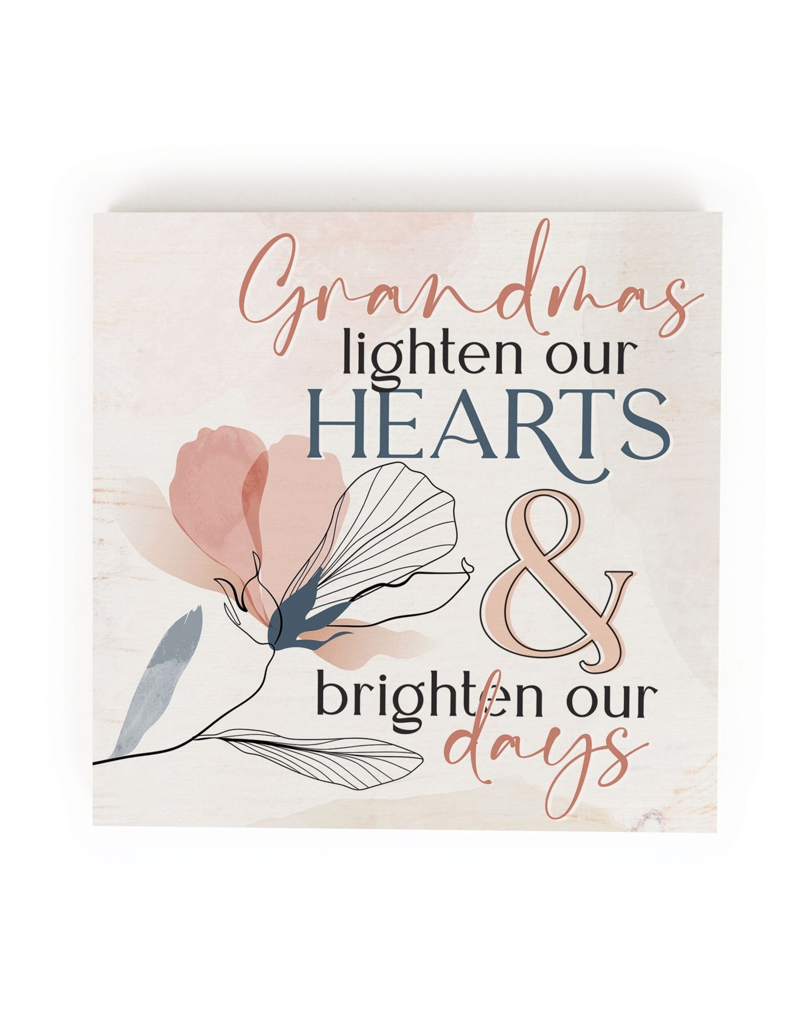 Word Block-Grandmas Lighten Our Hearts