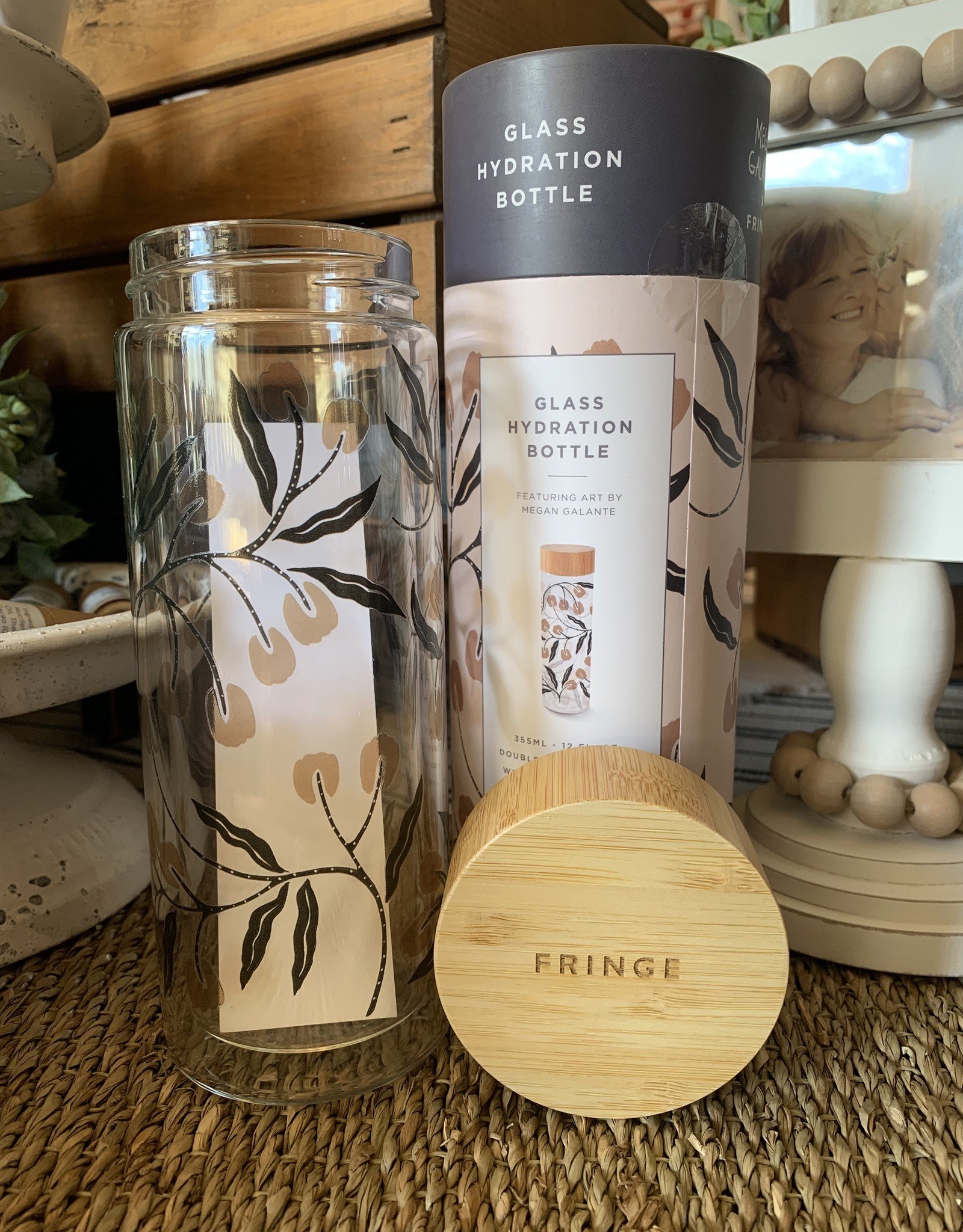Fringe Hydration Bottle-Blossom Vine