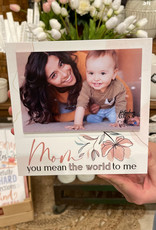 Photo Frame-Mom You Mean The World