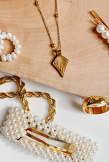 Sweet Three Designs Esme Necklace-Gold