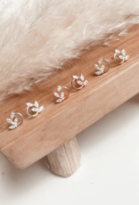 Sweet Three Designs Olive Studs-Rose Gold