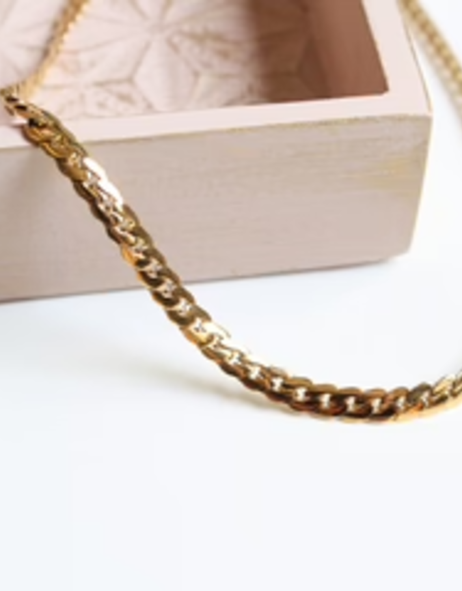 Sweet Three Designs Catalina Chain-Rose Gold