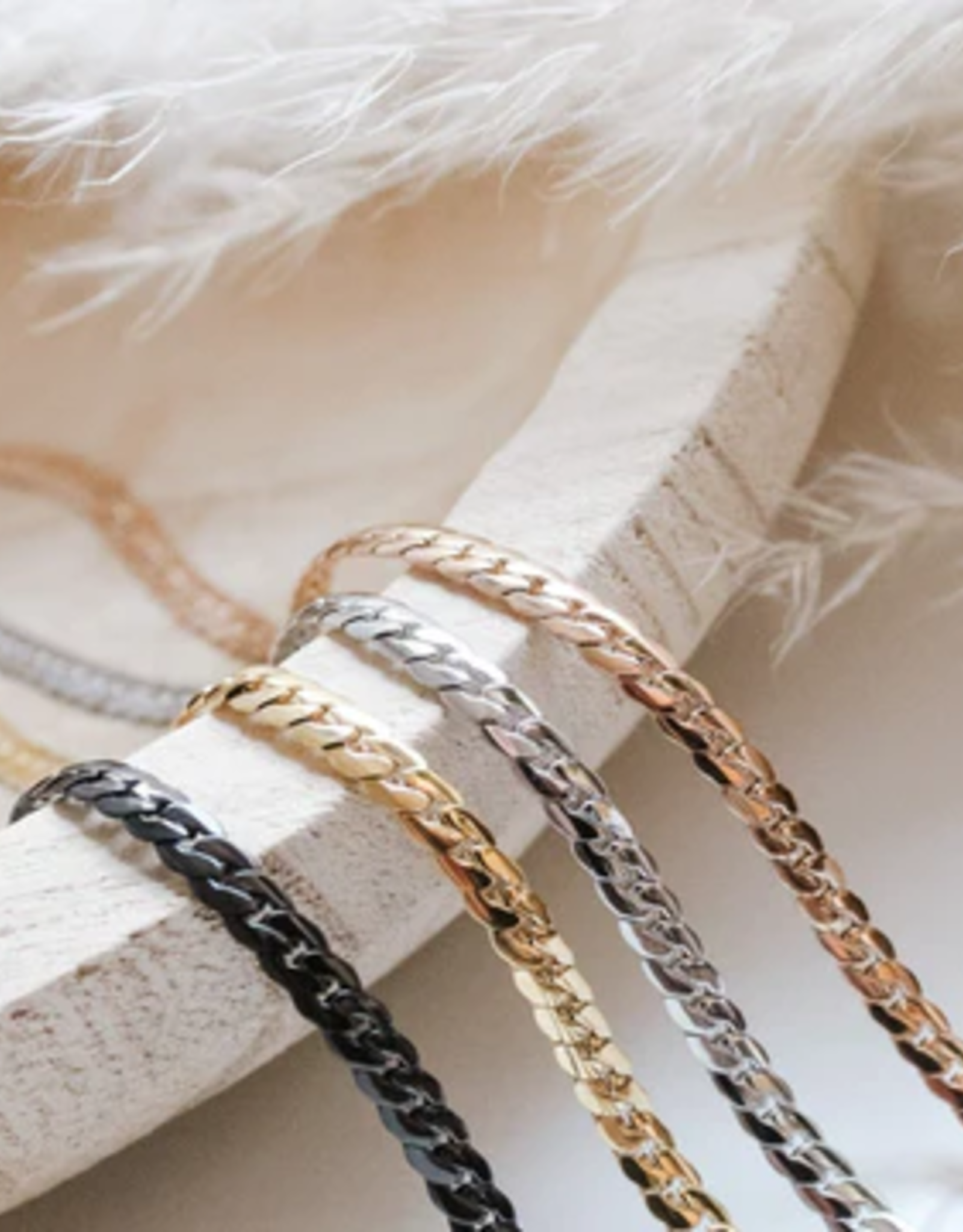 Sweet Three Designs Catalina Chain-Gold