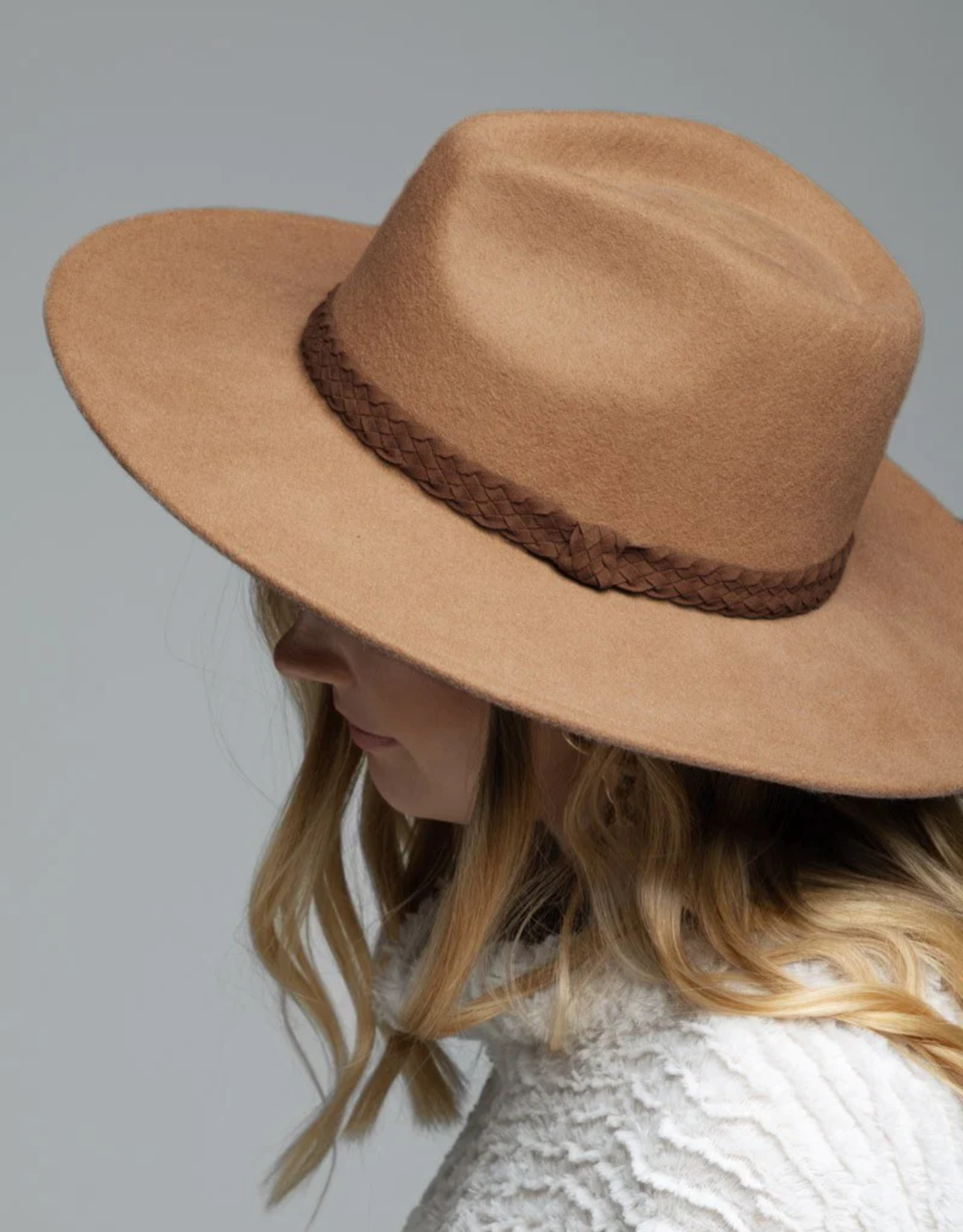 The Everly Wool Hat-Pecan