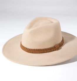 The Everly Wool Hat-Beige