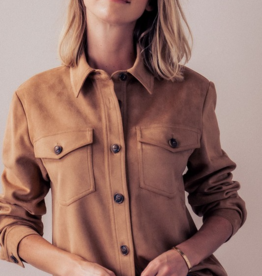 Love Tree The Lornell Suede Jacket-Mtpl Colours