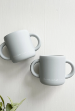 Three Bees Baby Mini Mugs-Light Grey