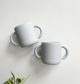 Three Bees Baby Mini Mugs-Light Grey