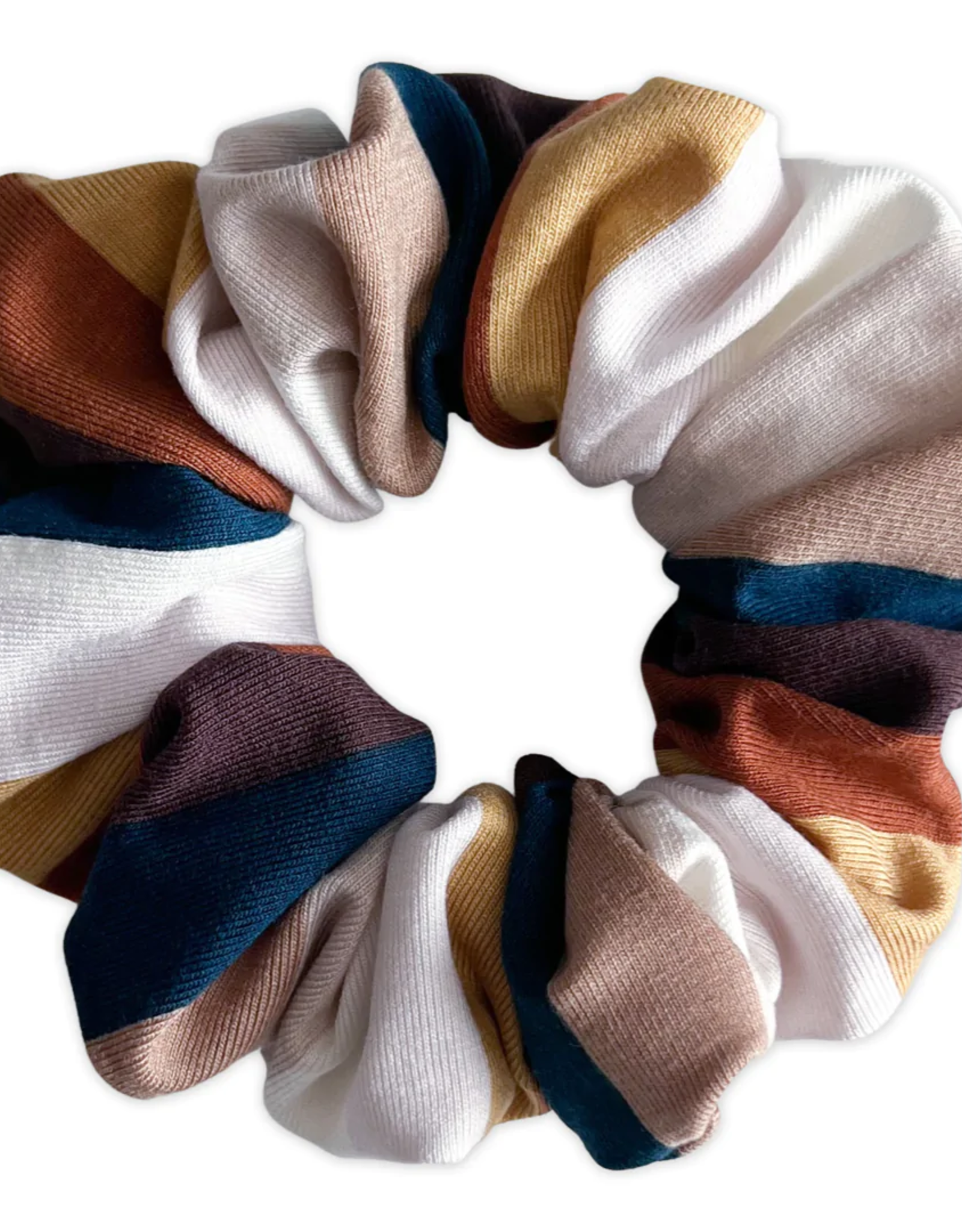 Antler & Acre Scrunchie-Fall Stripes Knit