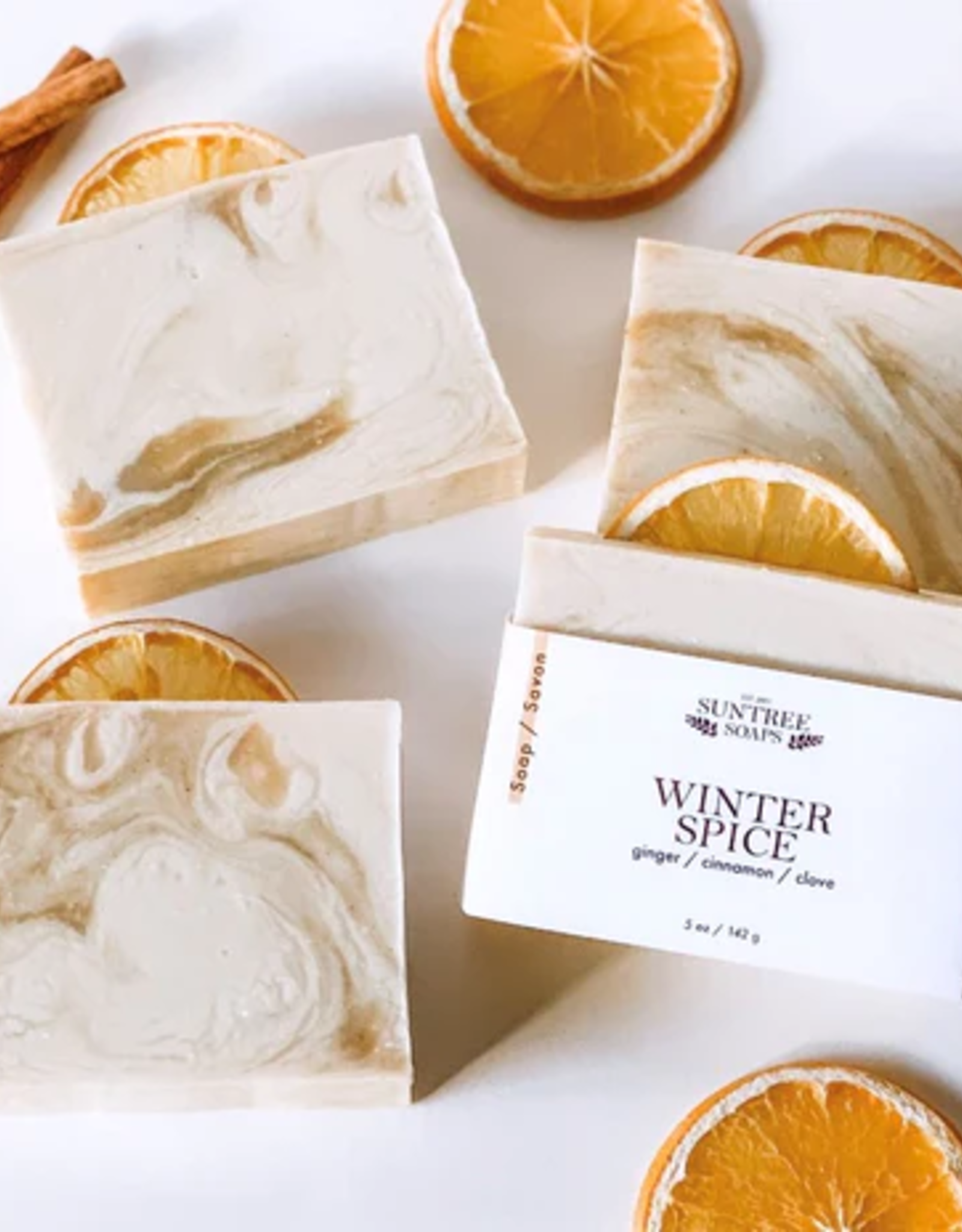 Suntree Soaps Bar Soap-Winter Spice