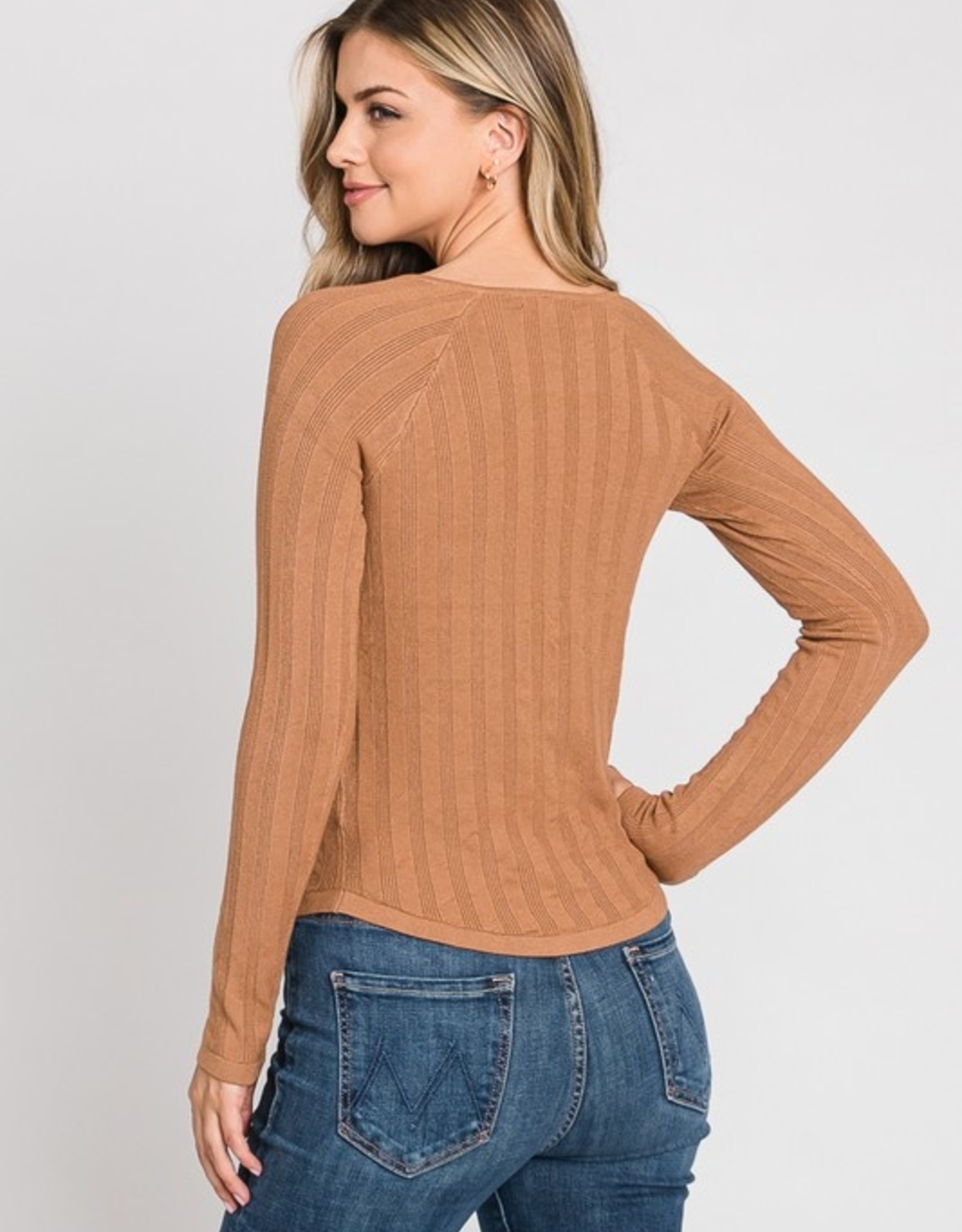Be Cool The Mel Long Sleeve-Camel