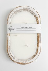 The Scented Market Dough Bowl, Sleigh Ride-White