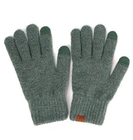 CC Gloves-Recycled Yarn W/Touch Screen Finger-Asstd