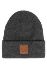 CC CC Beanie-Solid Knit, Recycled Yarn