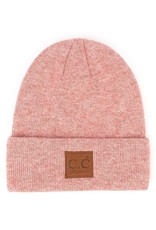 CC CC Beanie-Solid Knit, Recycled Yarn