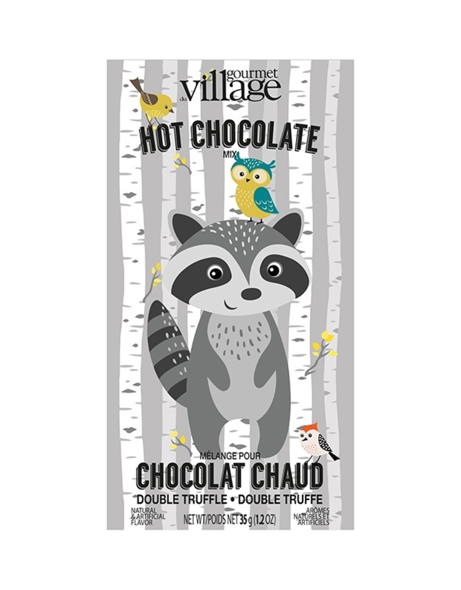 Gourmet Village GV-Hot Chocolate-Woodland Racoon