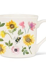 Mug, Sunflowers & Bees