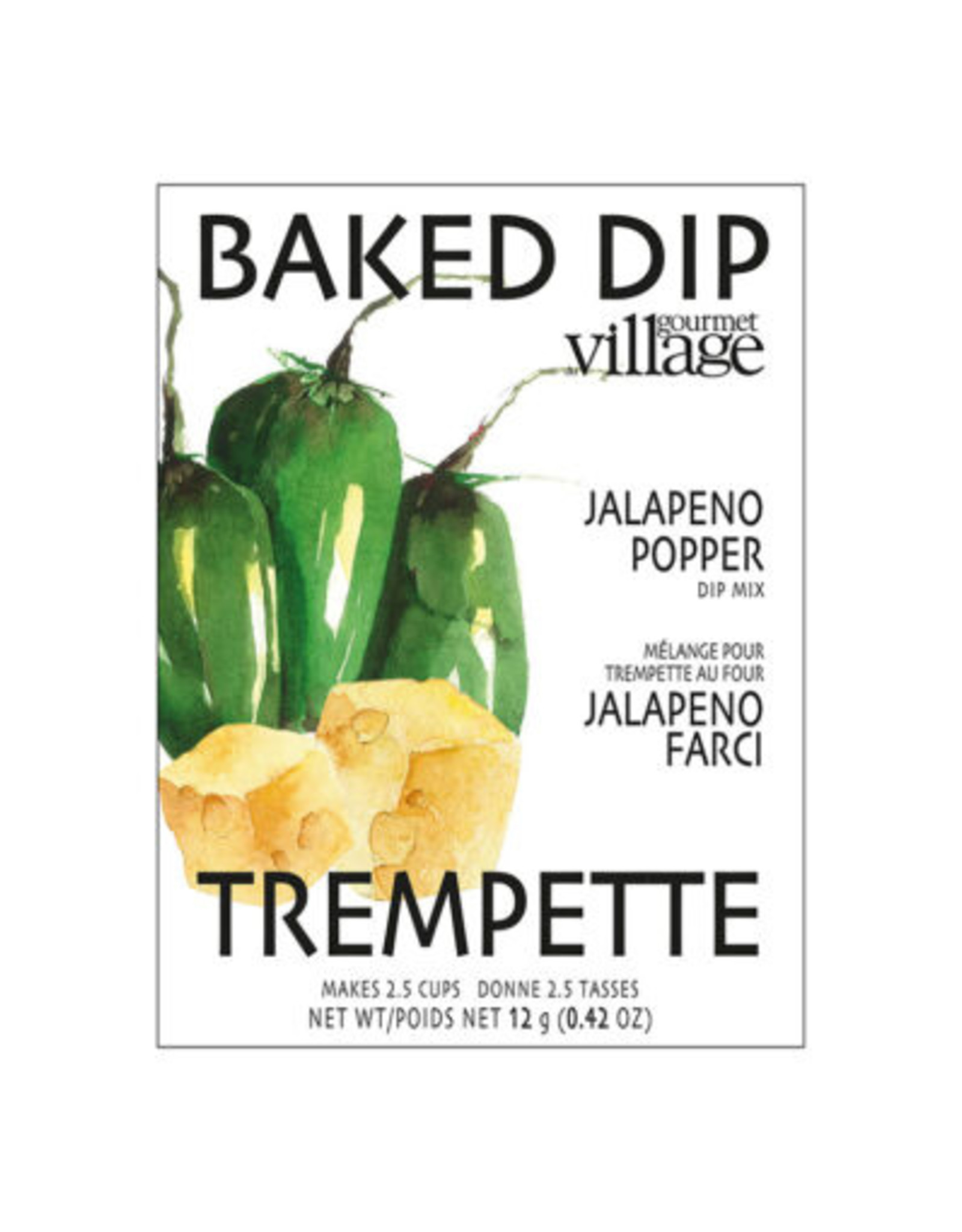 Gourmet Village Dip, Baked-Jalapeno Popper