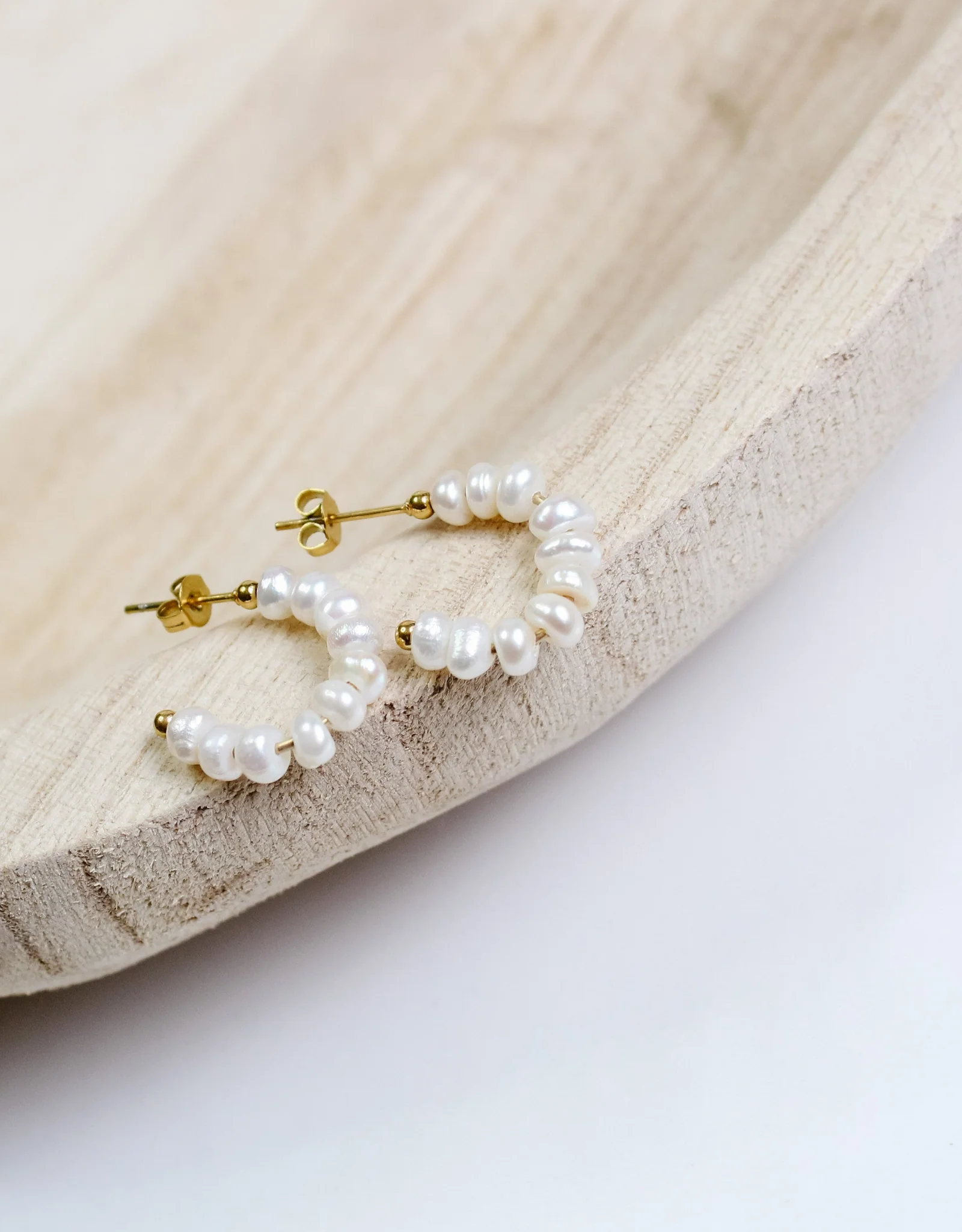 Sweet Three Designs Juliette Hoops-Gold