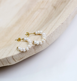 Sweet Three Designs Juliette Hoops-Gold