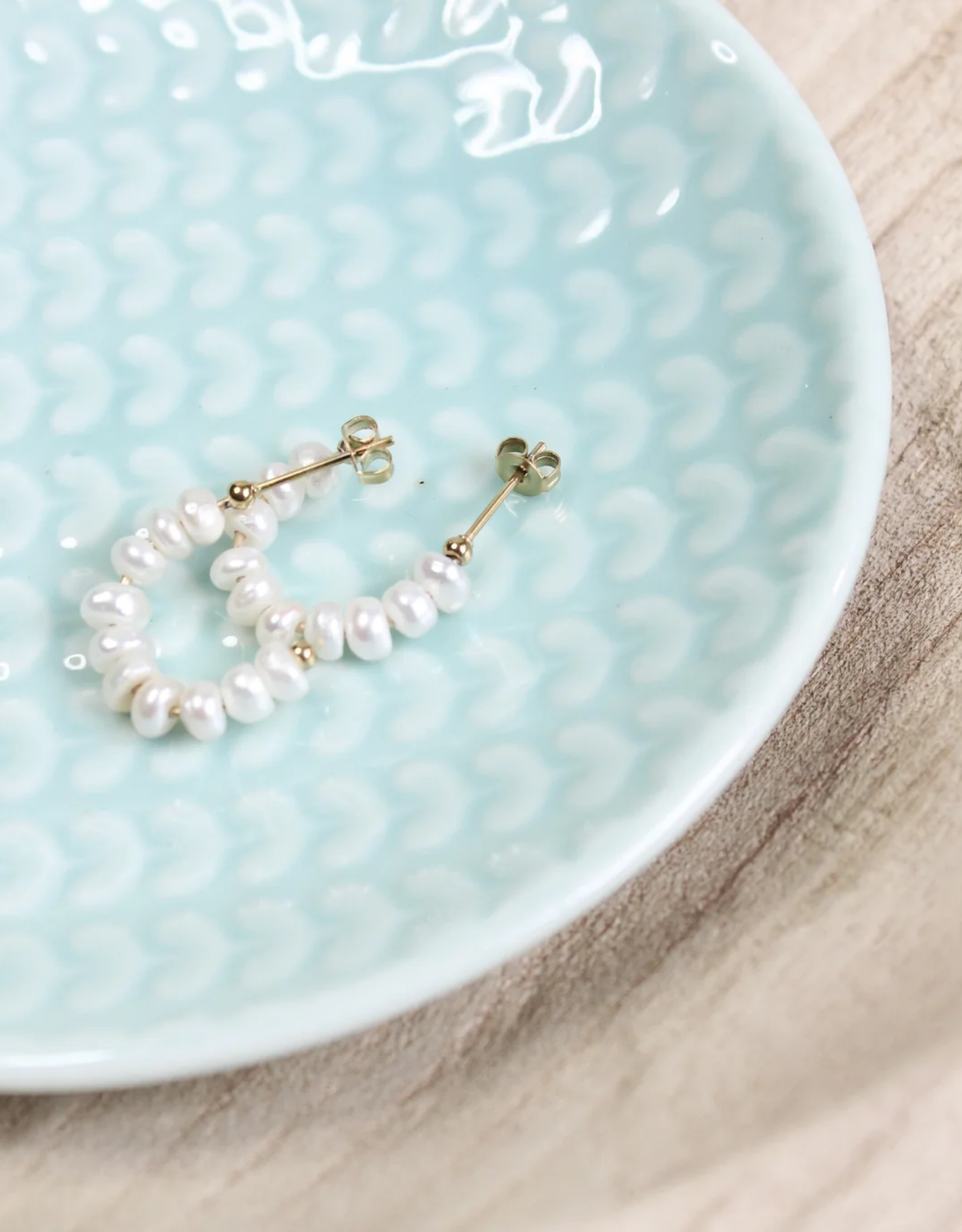 Sweet Three Designs Juliette Hoops-Gold