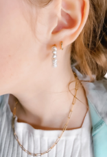 Sweet Three Designs Juliette Hoops-Gold